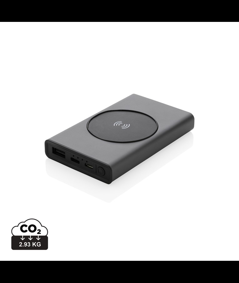 POWERBANK TERRA 5W ALUMINIO RCS RECICLADO 5000  MAH