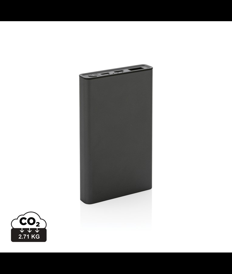 POWERBANK TERRA RCS DE ALUMINIO RECICLADO 5.000 MAH