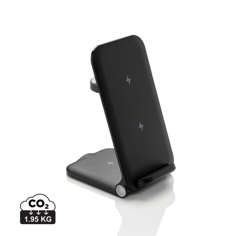 POWERPAL 3 IN 1 RCS RECYCLED PLASTIC 15W CHARGER