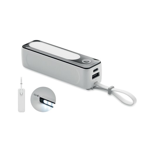 POWLIGHT-POWERBANK 5000 MAH MIT COB-LICHT