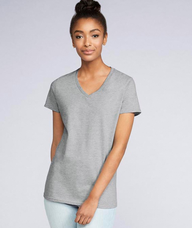 PREMIUM COTTON® LADIES' V-NECK T-SHIRT