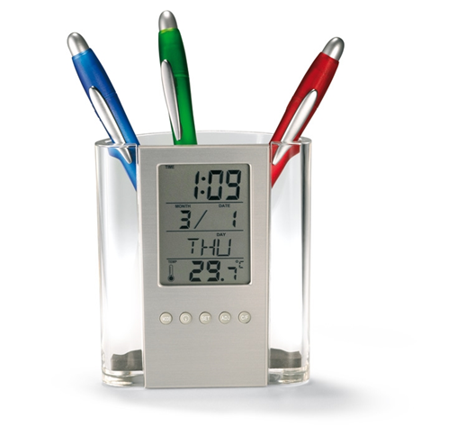 PRODIGY - PENHOLDER WITH CALENDAR 