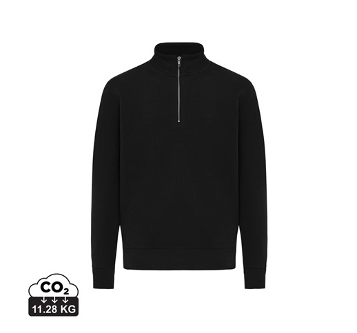 PULL ZIPPÉ IQONIQ ELGON EN COTON RECYCLÉ