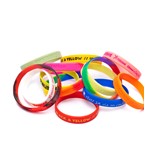 PULSERAS DE SILICONA PERSONALIZADAS