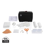 RCS RECYCLED NUBUCK PU POUCH  FIRST AID SET