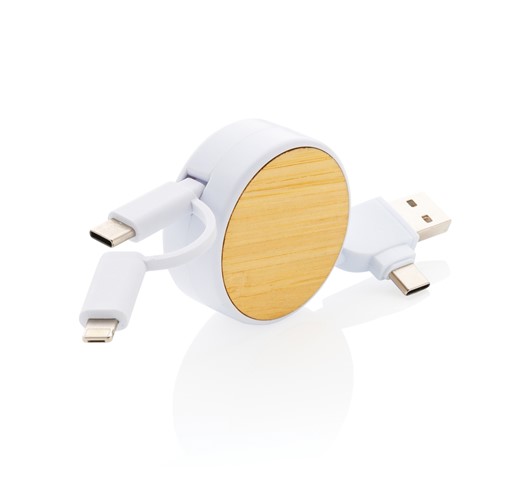 RCS RECYCLED PLASTIC ONTARIO 6-IN-1 RETRACTABLE CABLE