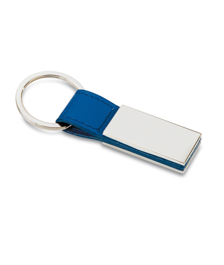 RECTANGLO - PU AND METAL KEY RING 