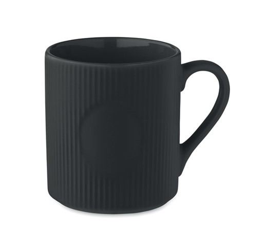 RIBMUG - GERIPPTE KERAMIKTASSE MATT 340 ML