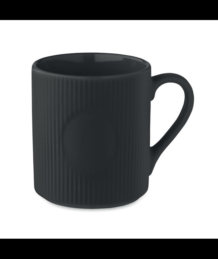 RIBMUG - TAPETE DE CERÁMICA ACANALADO PARA TAZA DE 340 ML