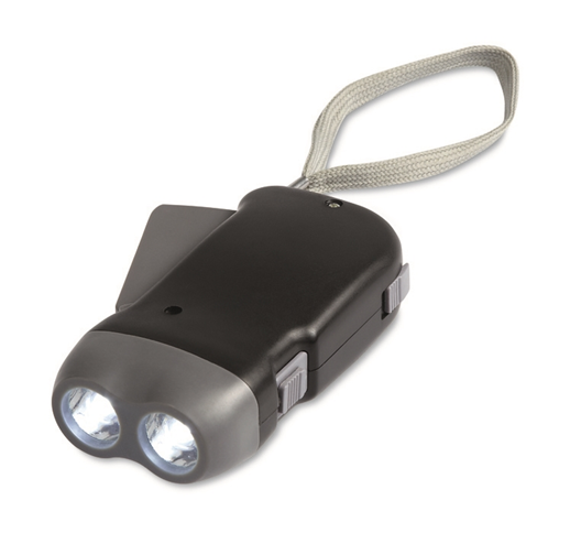 ROBIN - 2 LED DYNAMO TORCH 