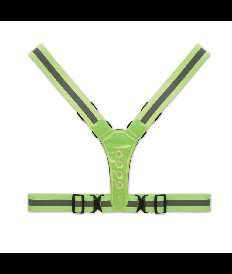 ROUNDVISIBLE-CINTURÓN CORPORAL REFLECTANTE CON LED