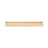 RULER20 - WOODEN RULER 20CM