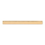 RULER30 - WOODEN RULER 30CM