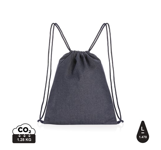 SAC À DOS À CORDON EN DENIM RECYCLÉ IMPACT AWARE™