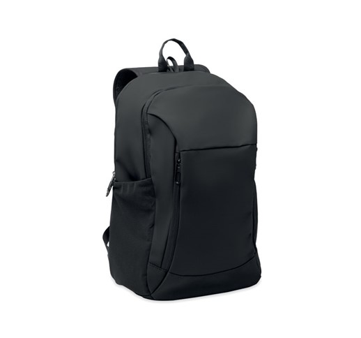 SAC À DOS POUR ORDINATEUR PORTABLE KOROVIN 15" EN PU SOUPLE