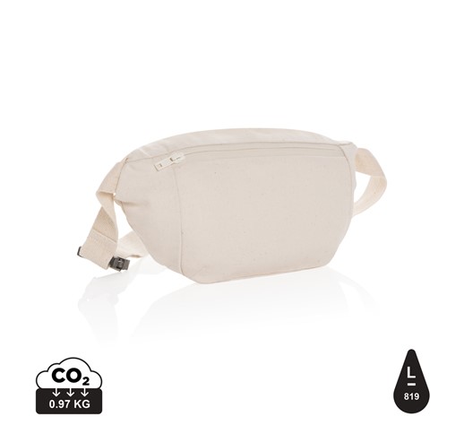 SAC BANANE EN TOILE RECYCLÉ ET NON TEINTÉE IMPACT AWARE™