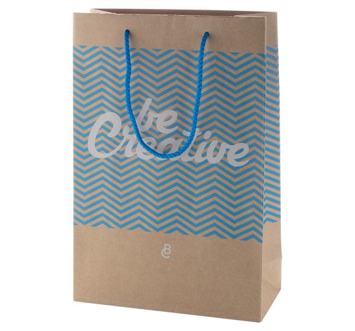 SAC SHOPPING EN PAPIER SUR MESURE CREASHOP M, MOYEN