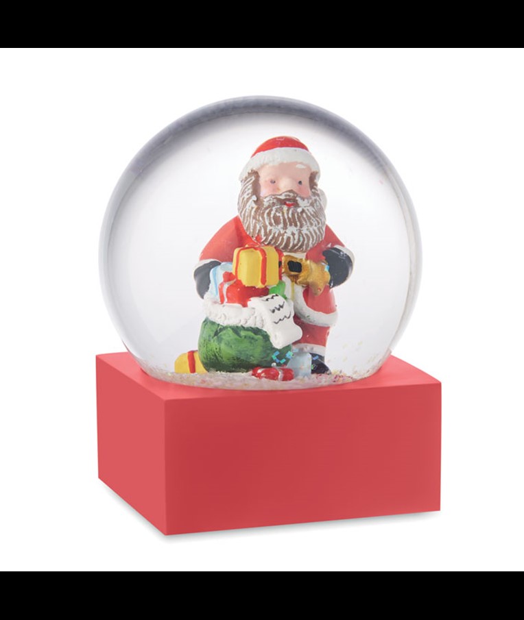 SANTISIMO - SNOW BALL GLASS ORNAMENT