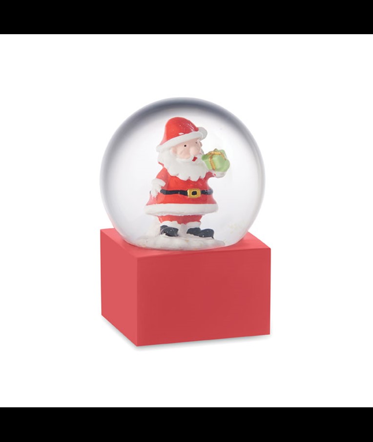 SANTO - SMALL SNOW BALL GLASS ORNAMENT