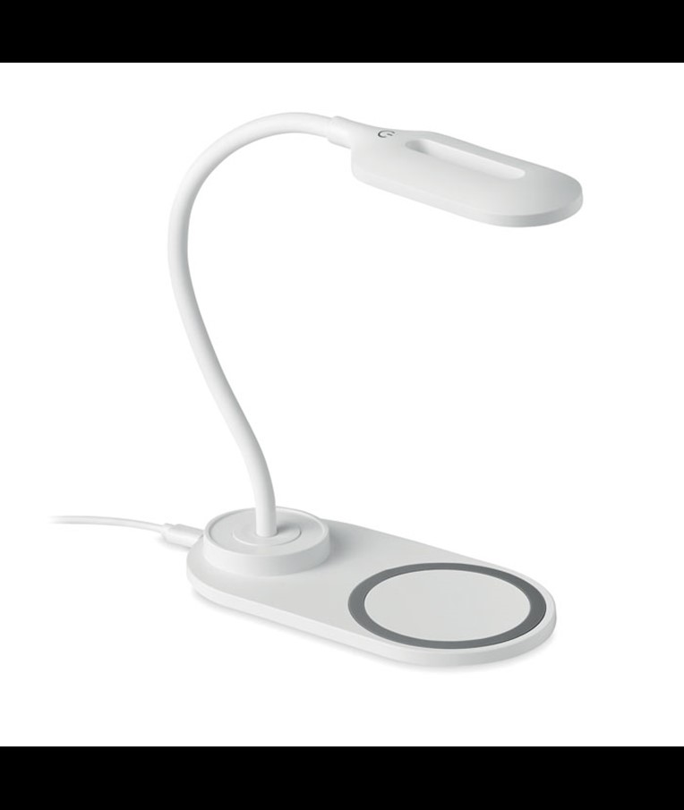 SATURN - LAMPARA SOBREMESA CARGADOR 10W