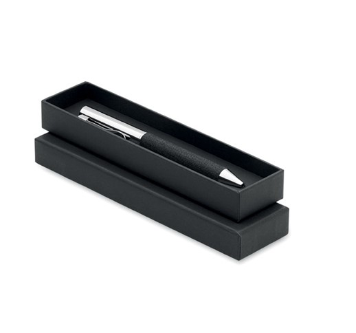 SCRIBI - STYLO BILLE TWIST MÉTAL +BOÎTE