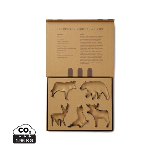 SET 5 CORTADORES DE GALLETAS VINGA NORDIC