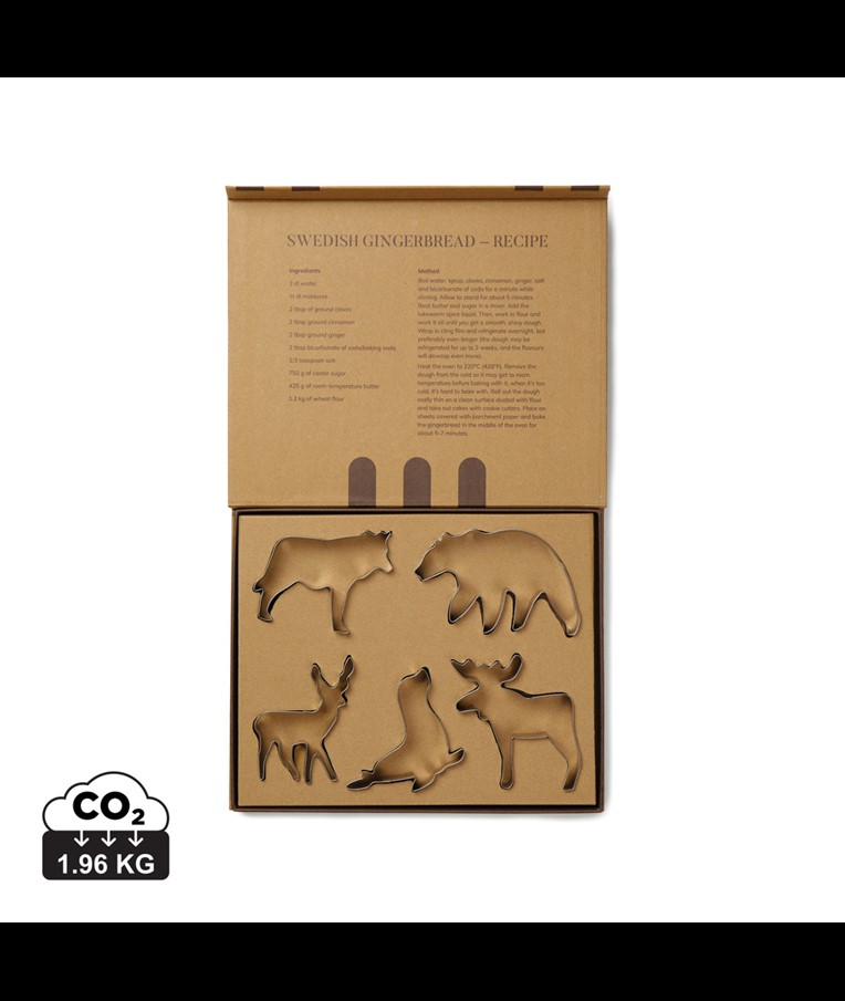 SET 5 CORTADORES DE GALLETAS VINGA NORDIC