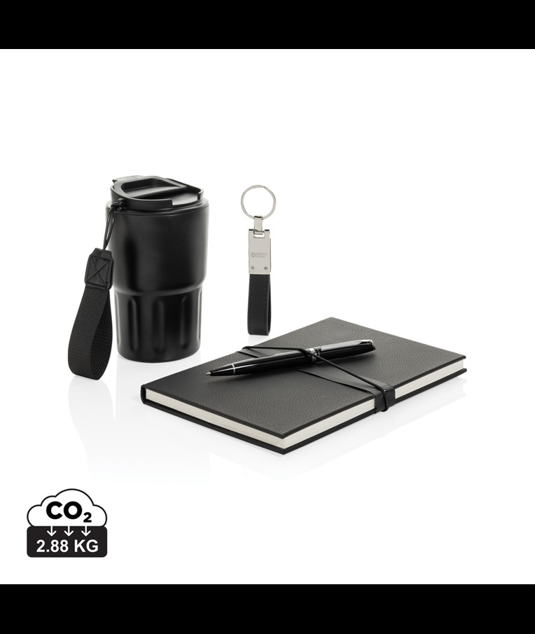 SET CADEAU D'AFFAIRES DELUXE AVEC MUG SWISS PEAK