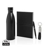 SET CADEAU D'AFFAIRES LUXE AVEC BOUTEILLE SWISS PEAK