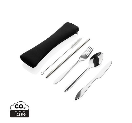 SET DE 4 COUVERTS RÉUTILISABLES