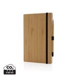 SET DE CUADERNO Y LÁPIZ INFINITO DE BAMBÚ