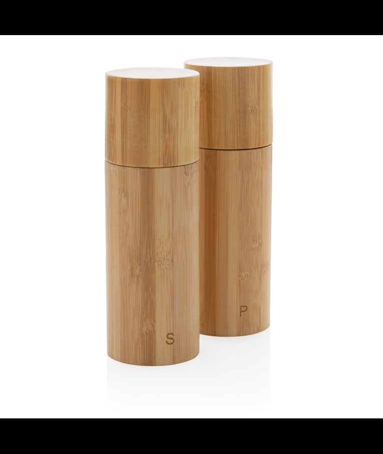 SET DE MOLINILLO DE SAL Y PIMIENTA DE BAMBÚ UKIYO