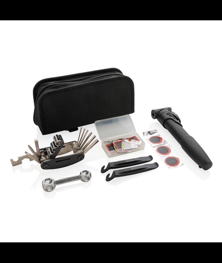 SET DE REPARACIÓN DE BICICLETAS 17 PIEZAS