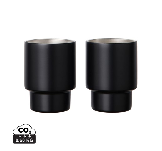 SET OF 2 MUGS VINGA NAGANO RCS RECYCLED SS 