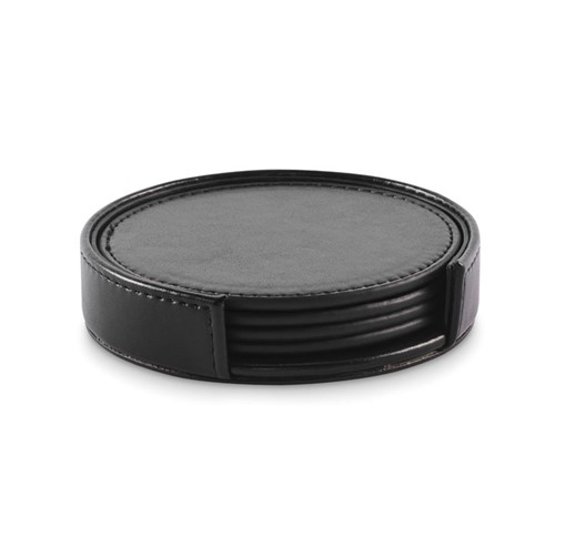 SET OF 4 COASTERS POSA SET IN PU