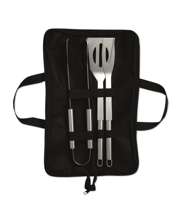 SHAKES - 3 BBQ TOOLS IN POUCH 