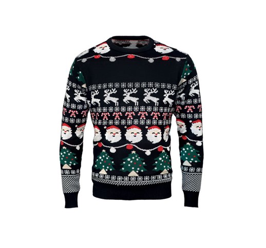 SHAMIS - CHRISTMAS LED SWEATER S/M