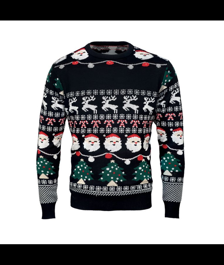 SHAMIS LARGE - CHRISTMAS LED SWEATER L/XL