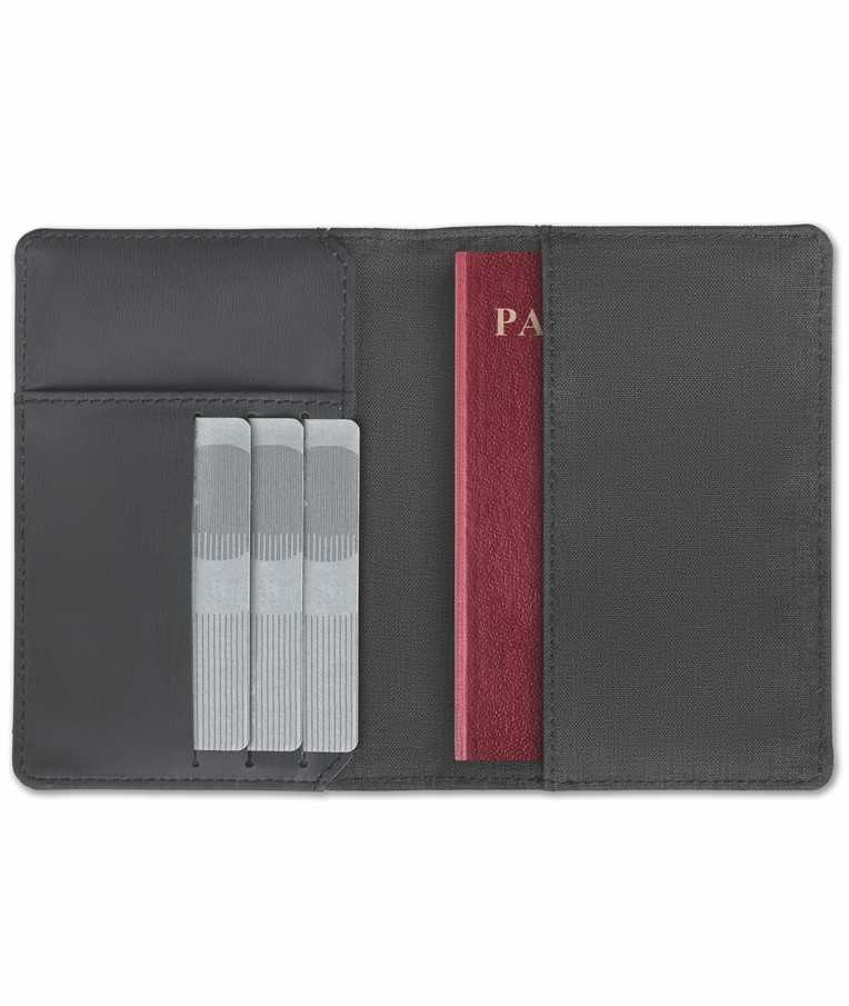 SHIELDOC - PORTA PASAPORTE JASPEADO