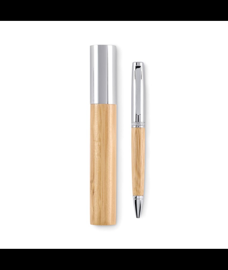 SIDEN - BOLÍGRAFO METÁLICO GIRATORIO EN TUBO