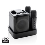 SINGVIBE RCS KARAOKE SET OD RECIKLIRANE PLASTIKE S DVOSTRUKIM MIKROFONOM
