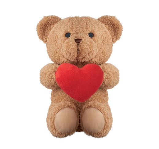 SNUGGLE - TEDDYBÄR MIT HERZ 23CM