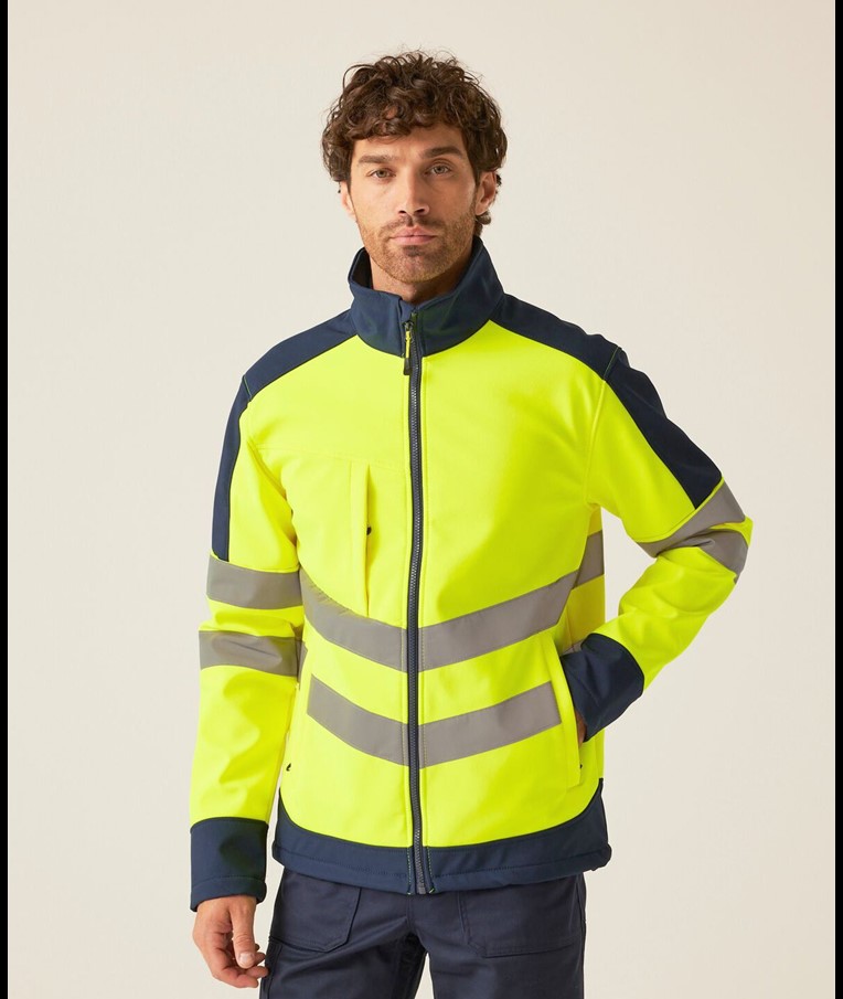 SOFTSHELL PRO HI-VIS DE 3 CAPAS
