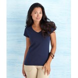 SOFTSTYLE® LADIES' V-NECK T-SHIRT