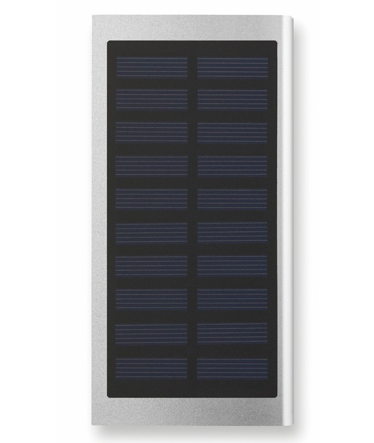 SOLAR POWERFLAT - SOLAR POWERBANK 8000 MAH 