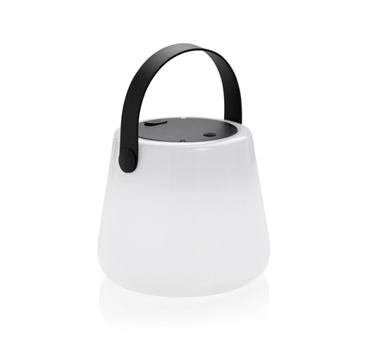 SOLARGLOW AUßENLEUCHTE AUS RCS REC. KUNSTSTOFF MIT USB-LAMPE