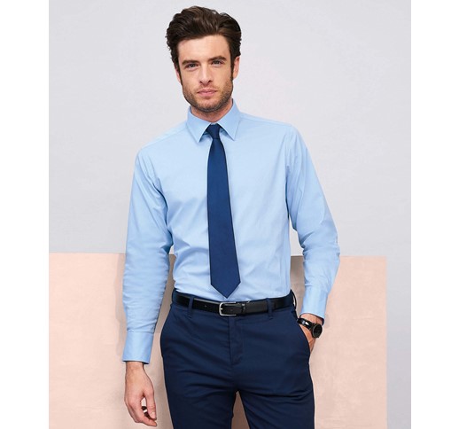 SOL'S BRIGHTON - LONG SLEEVE STRETCH MEN'S SHIRT
