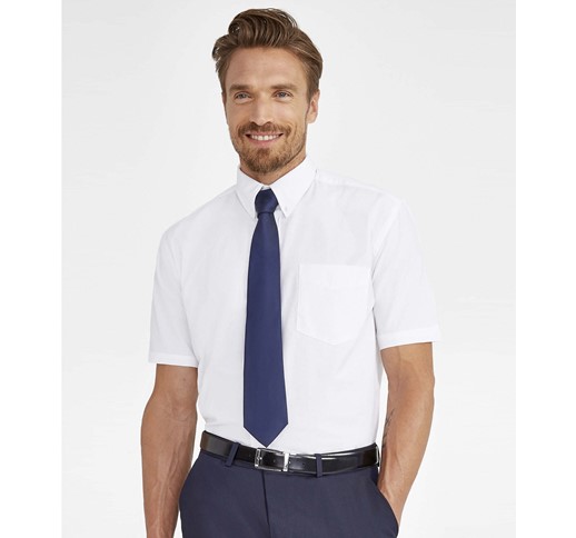 SOLS BRISBANE KURZARM OXFORD HERREN HEMD