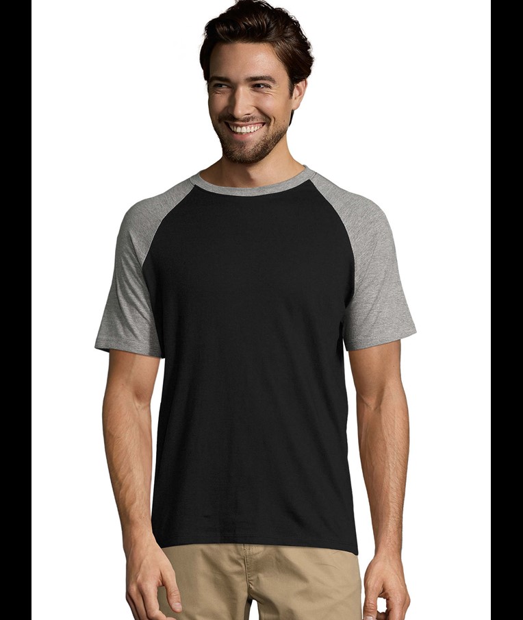 SOL'S FUNKY - MEN'S 2-COLOUR RAGLAN SLEEVES T-SHIRT