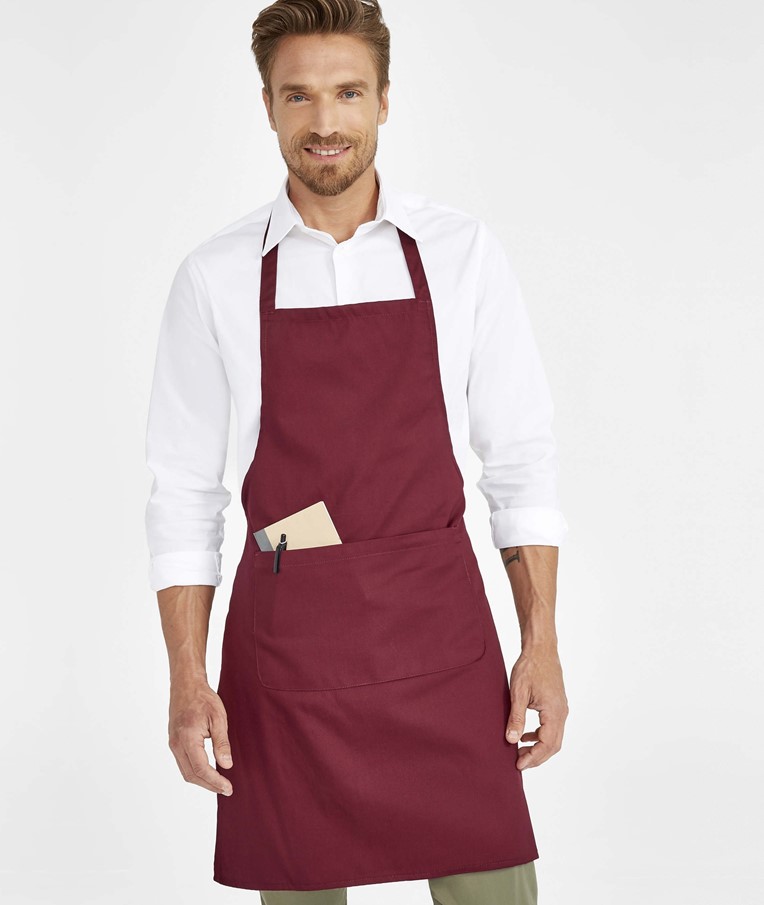 SOL'S GRAMERCY - LONG APRON WITH POCKET